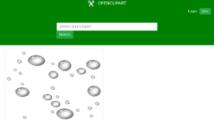 openclipart圖庫：waterdrops
