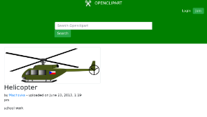 openclipart圖庫：Helicopter縮圖