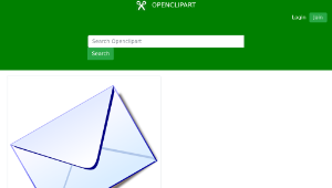 openclipart圖庫：Envelope Icon縮圖