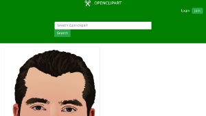 openclipart圖庫：Bassel Realistic Avatar縮圖