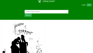 openclipart圖庫：Poems of Sorrow and Death縮圖