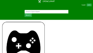 openclipart圖庫：Gaming Icon