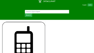 openclipart圖庫：Phone Icon