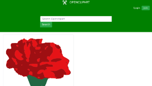 openclipart圖庫：Carnation縮圖