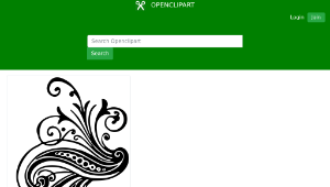 openclipart圖庫：Elegant design縮圖