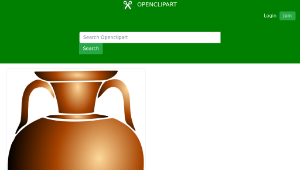 openclipart圖庫：Greek Amphora 2 Remix-資源代表圖