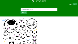 openclipart圖庫：Japanese cute faces-資源代表圖