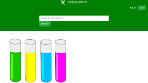 openclipart圖庫：test tube-資源代表圖