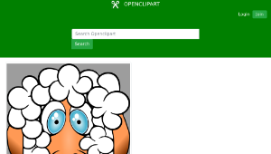 openclipart圖庫：funny sheep縮圖