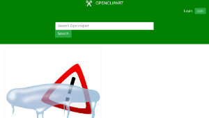 openclipart圖庫：weather icon - frost縮圖