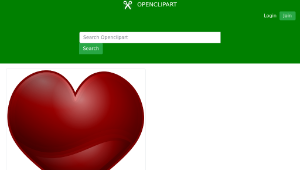 openclipart圖庫：New Heart-資源代表圖