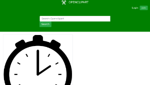openclipart圖庫：Stopwatch-資源代表圖