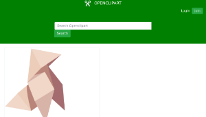 openclipart圖庫：birdie paper-資源代表圖
