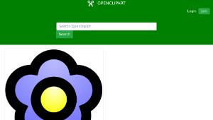 openclipart圖庫：blue-flower縮圖