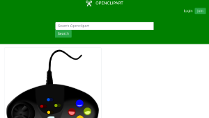 openclipart圖庫：Gamepad縮圖