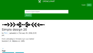 openclipart圖庫：Simple design 20-資源代表圖