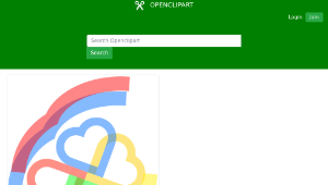 openclipart圖庫：modern hearts縮圖