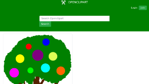 openclipart圖庫：Fruit of the Spirit Tree