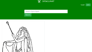 openclipart圖庫：a character representing love縮圖