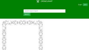 openclipart圖庫：Claws Frame縮圖
