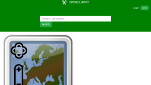 openclipart圖庫：Tango style map application icon縮圖