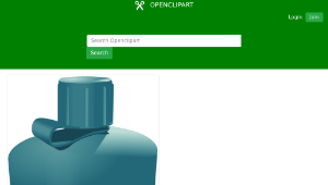 openclipart圖庫：canteen縮圖