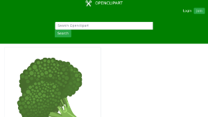 openclipart圖庫：Food Broccoli