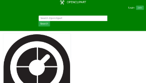 openclipart圖庫：Kitchen Icon - Timer縮圖