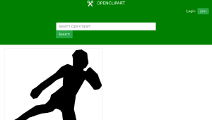 openclipart圖庫：muaythai003-資源代表圖