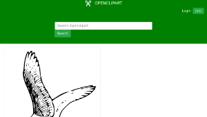 openclipart圖庫：Franklins Gull-資源代表圖