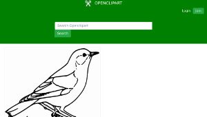 openclipart圖庫：Sparrow縮圖