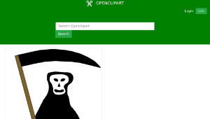 openclipart圖庫：The Death縮圖