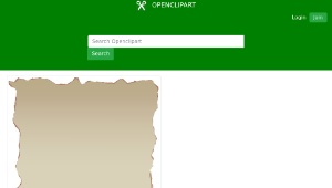 openclipart圖庫：Parchment-資源代表圖