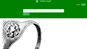 openclipart圖庫：Diamond Ring