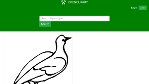 openclipart圖庫：dove縮圖