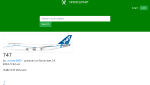 openclipart圖庫：747-資源代表圖