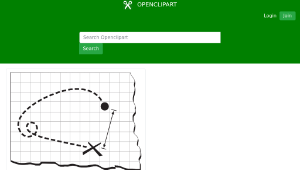 openclipart圖庫：Treasure map