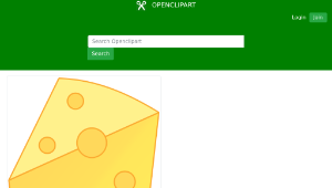 openclipart圖庫：Cheese
