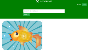 openclipart圖庫：Goldfish縮圖