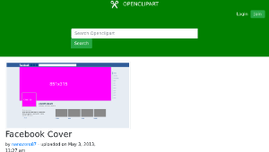 openclipart圖庫：Facebook Cover