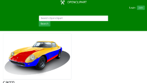 openclipart圖庫：carro -資源代表圖