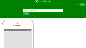 openclipart圖庫：Iphone 5s-資源代表圖