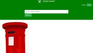 openclipart圖庫：Post Box縮圖