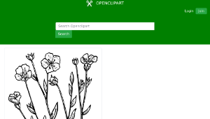 openclipart圖庫：Flax 2