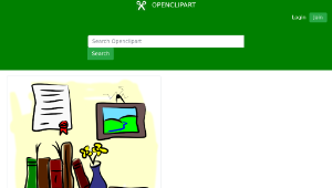 openclipart圖庫：Shelf-資源代表圖