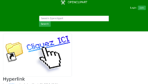 openclipart圖庫：Hyperlink-資源代表圖