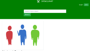 openclipart圖庫：Abstract People