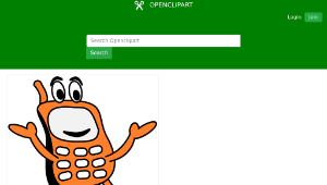 openclipart圖庫：MobilePhone remix