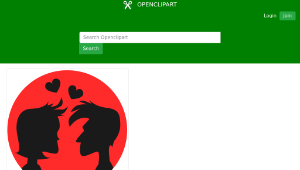 openclipart圖庫：Relationships-資源代表圖