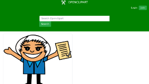 openclipart圖庫：Happy 2縮圖